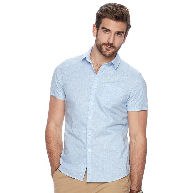 Kohl's marc anthony hot sale slim fit shirt