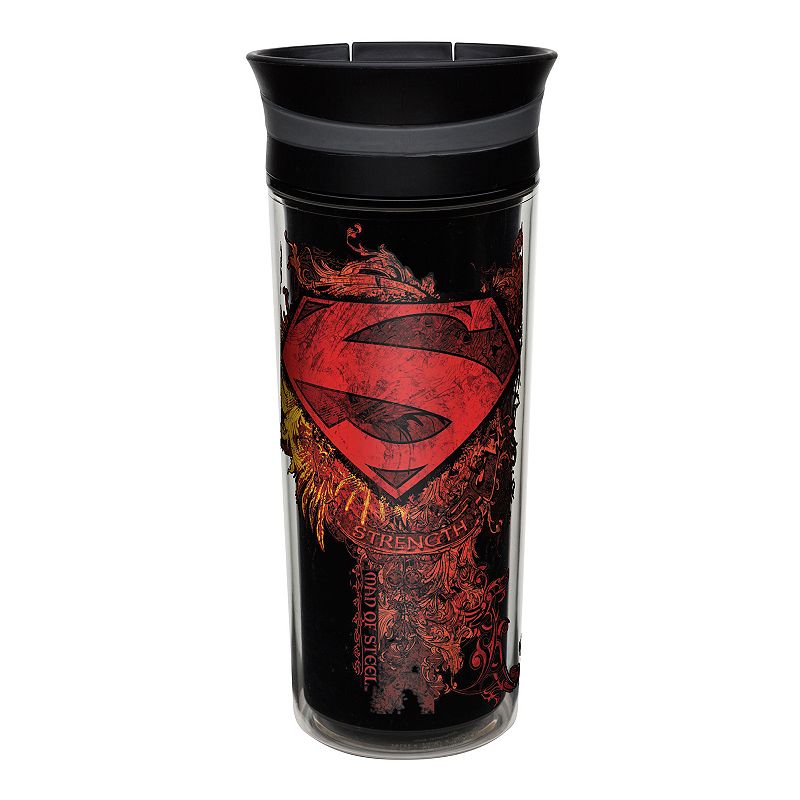 UPC 707226810511 product image for DC Comics Superman Retro 16-oz. Tumbler by Zak Designs, Multicolor | upcitemdb.com