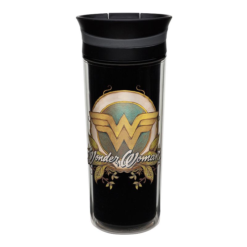 UPC 707226810528 product image for DC Comics Wonder Woman Retro 16-oz. Tumbler by Zak Designs, Multicolor | upcitemdb.com