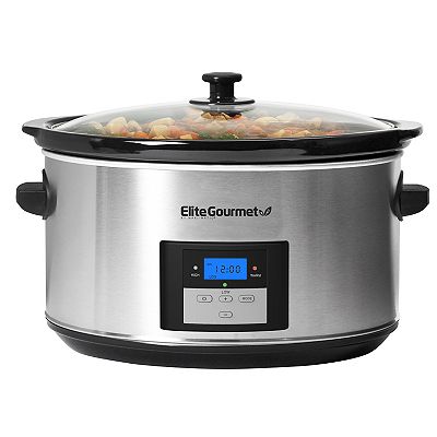 Elite Platinum Maxi Matic 8.5 qt. Programmable Slow Cooker