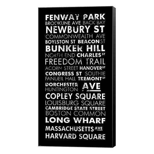 Metaverse Art Boston Cities II Canvas Wall Art