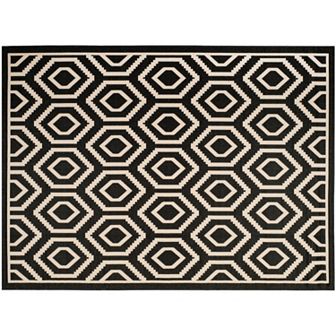 Safavieh Courtyard Tribal Geometric Indoor Outdoor Rug