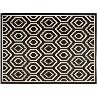Safavieh Courtyard Tribal Geometric Indoor Outdoor Rug