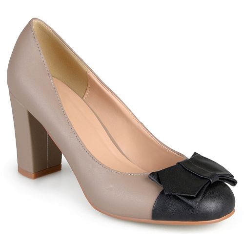 journee collection womens calista pumps wedge heel