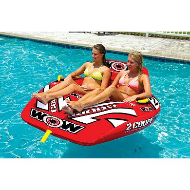 WOW Sports 2-Person Coupe Cockpit Towable Water Float