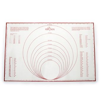 Fox Run Pastry Mat with Measurements