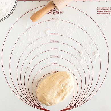 Fox Run Pastry Mat with Measurements