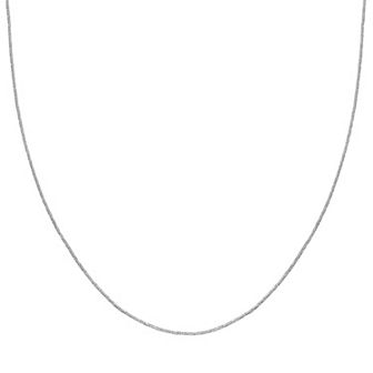 PRIMROSE Sterling Silver Sparkle Chain Necklace