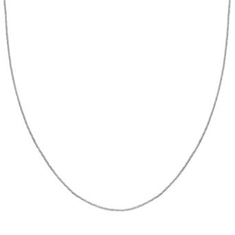 PRIMROSE Sterling Silver Sparkle Chain Necklace