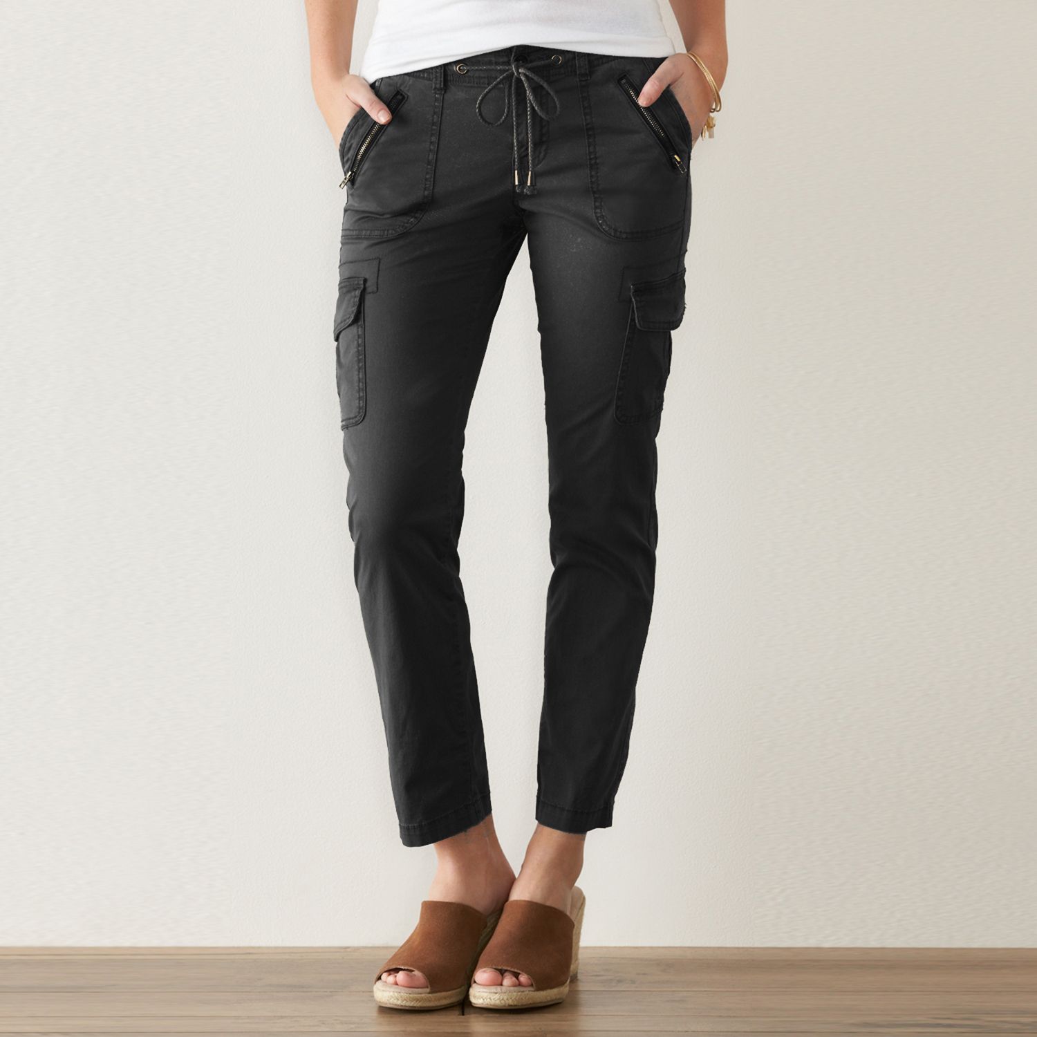 kohls sonoma womens cargo pants