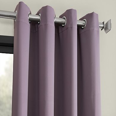 EFF Solid Blackout Grommet Set of 2 Window Curtains