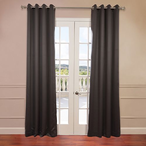 EFF 2pack Solid Blackout Window Curtains