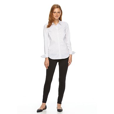 Women's Apt. 9® Essential Wrinkle-Resistant Shirt