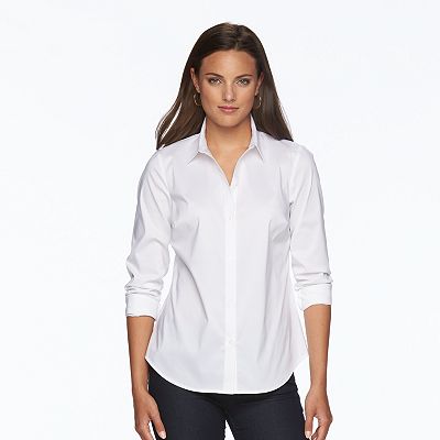 Women s Apt. 9 Essential Wrinkle Resistant Shirt