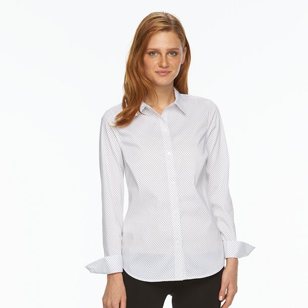 Women s Apt. 9 Essential Wrinkle Resistant Shirt