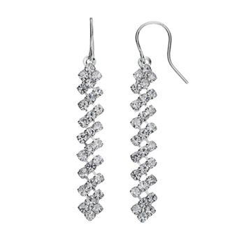 Vieste Askew Linear Drop Earrings