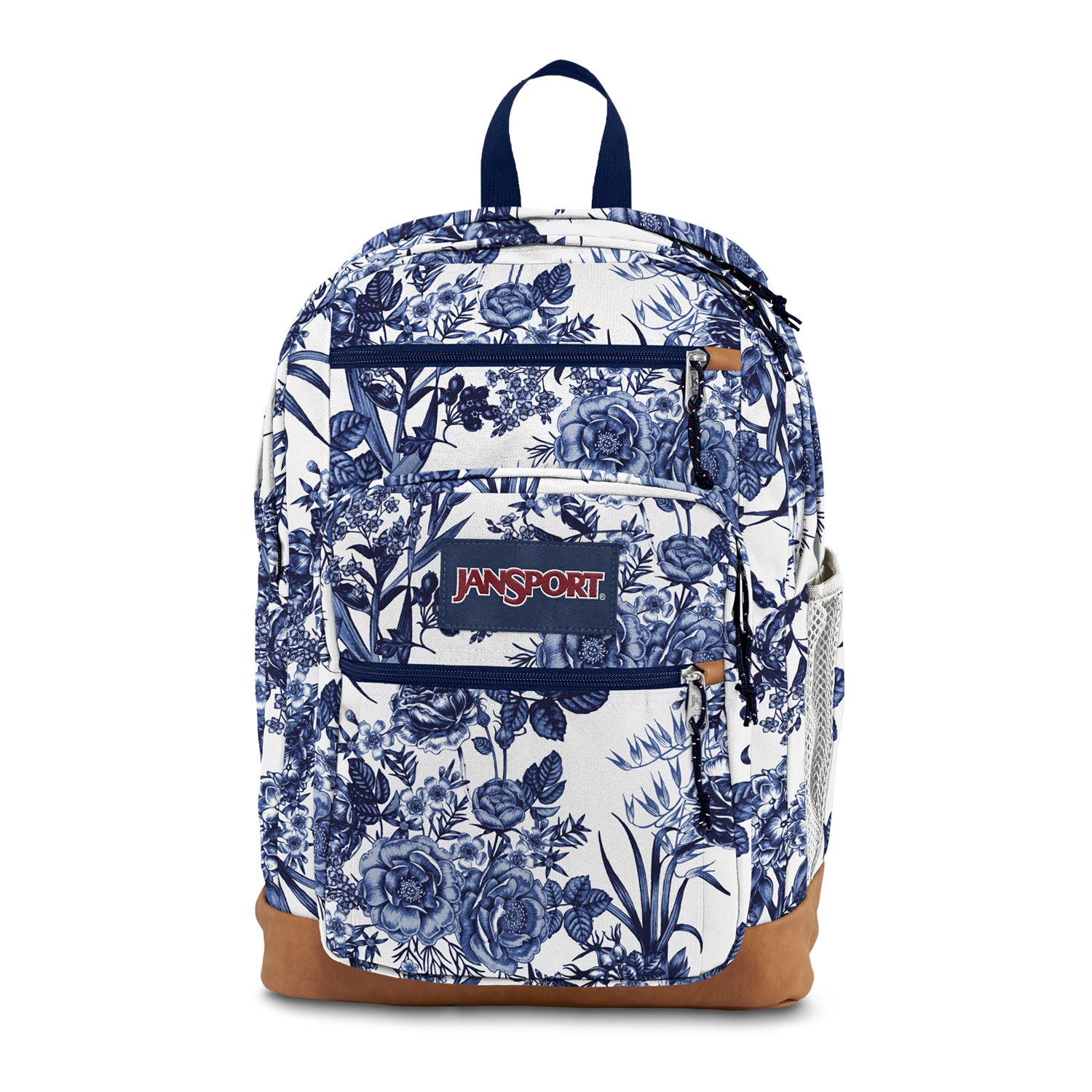 jansport white artist rose