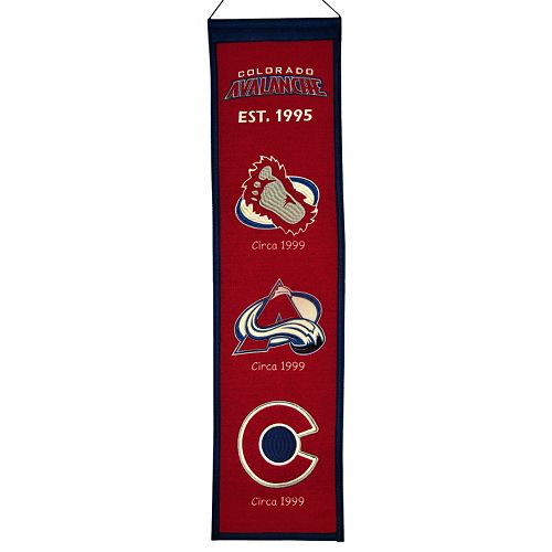 Colorado Avalanche Heritage Banner