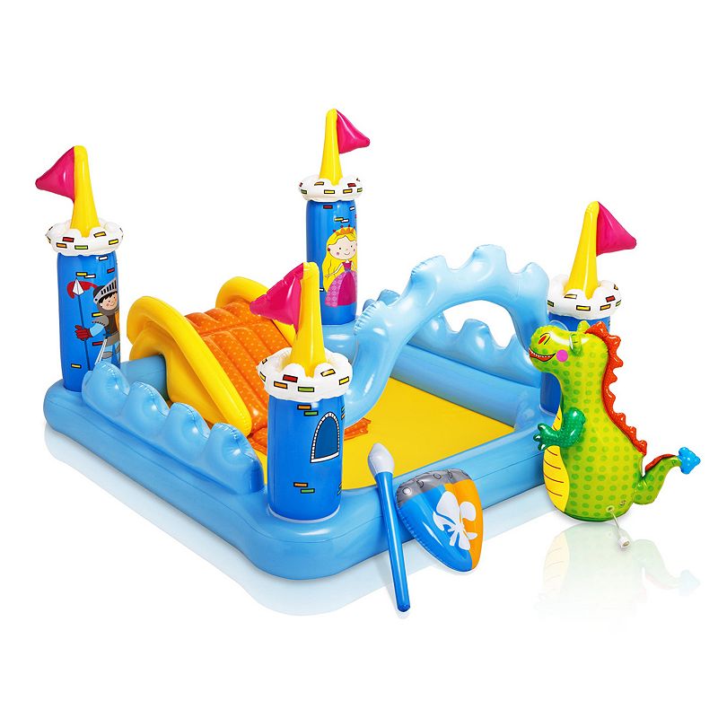 UPC 078257308873 product image for Intex Fantasy Castle Play Center Inflatable Kiddie Pool, Multicolor | upcitemdb.com