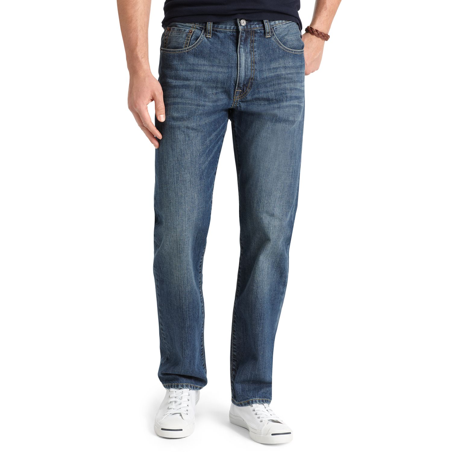 izod athletic fit jeans