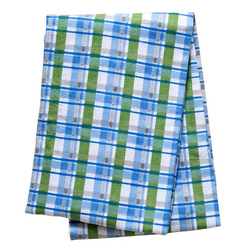Trend Lab Baby Boy Printed Flannel Swaddle Blanket