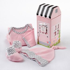 Baby Aspen 3-pc. Welcome Home Baby Girl Gift Set