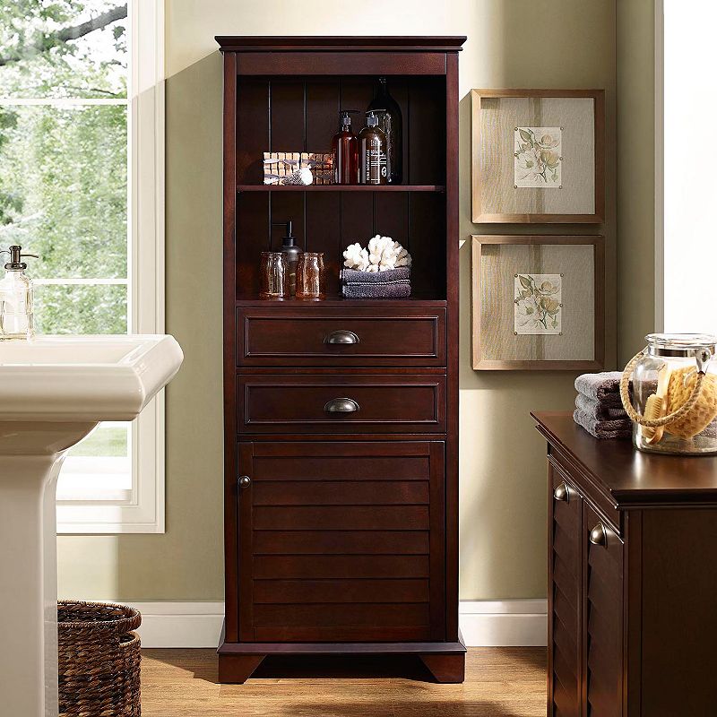 Lydia Tall Cabinet, Brown