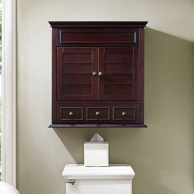 Lydia Wall Cabinet, Brown