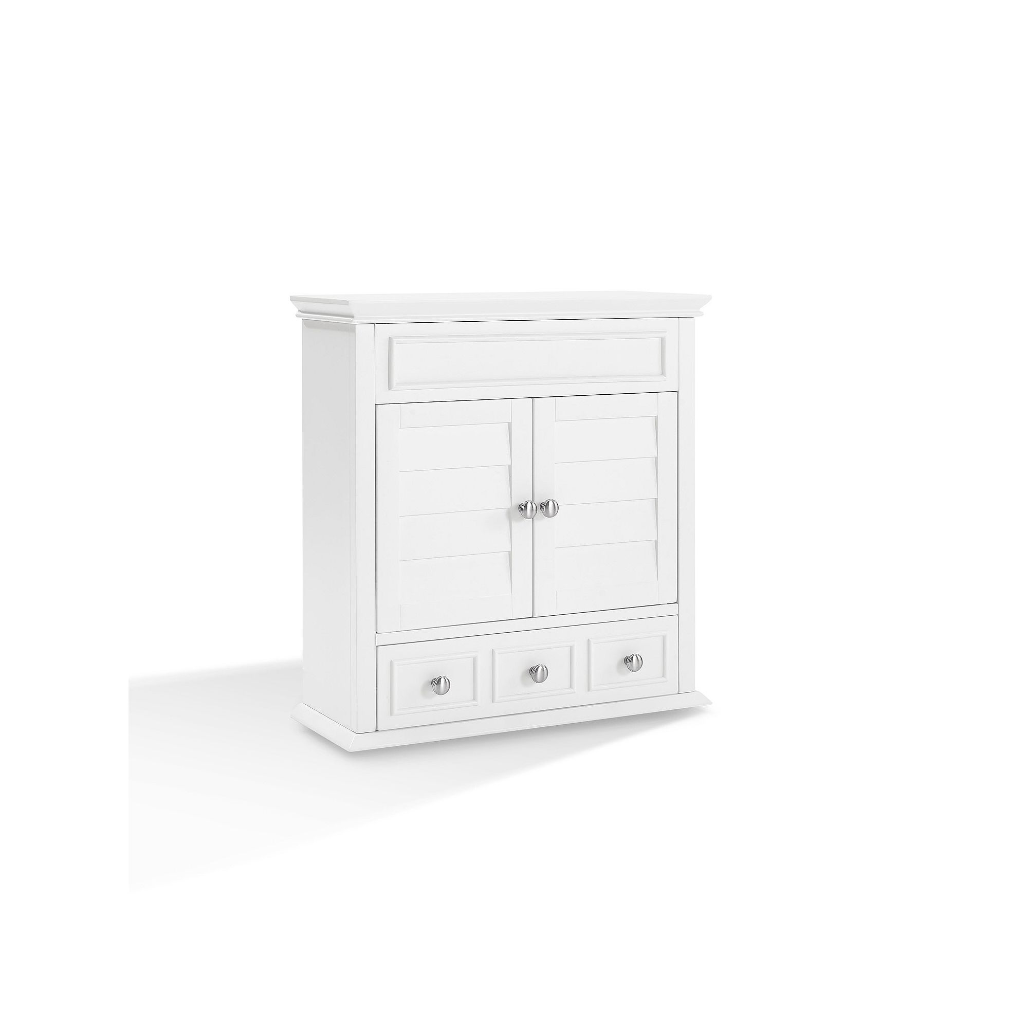 Crosley Lydia Wall Cabinet, White
