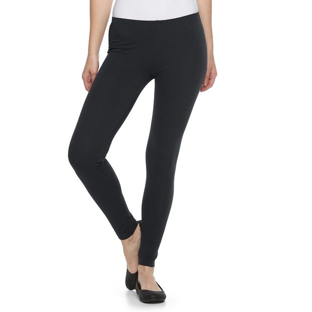 Kohls juniors outlet black leggings