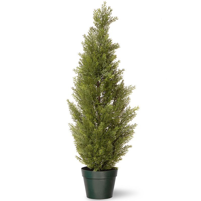 National Tree Company 36 Artificial Arborvitae Tree, Green, Floral