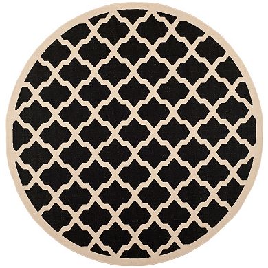 Safavieh Courtyard Moroccan Lattice Indoor Outdoor Rug