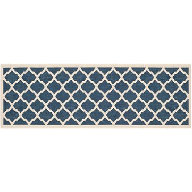 Safavieh Courtyard Moroccan Lattice Indoor Outdoor Rug