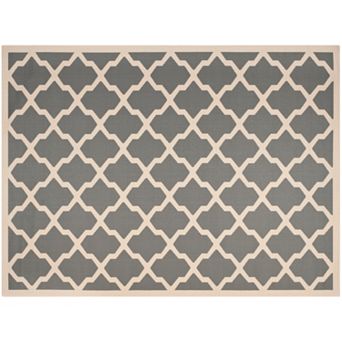 Safavieh Courtyard Moroccan Lattice Indoor Outdoor Rug
