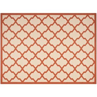 Safavieh Courtyard Moroccan Lattice Indoor Outdoor Rug