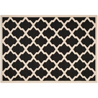 Safavieh Courtyard Moroccan Lattice Indoor Outdoor Rug