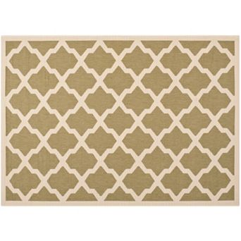 Safavieh Courtyard Moroccan Lattice Indoor Outdoor Rug