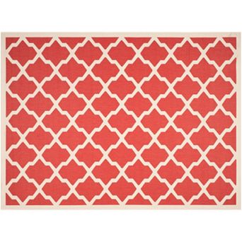 Safavieh Courtyard Moroccan Lattice Indoor Outdoor Rug