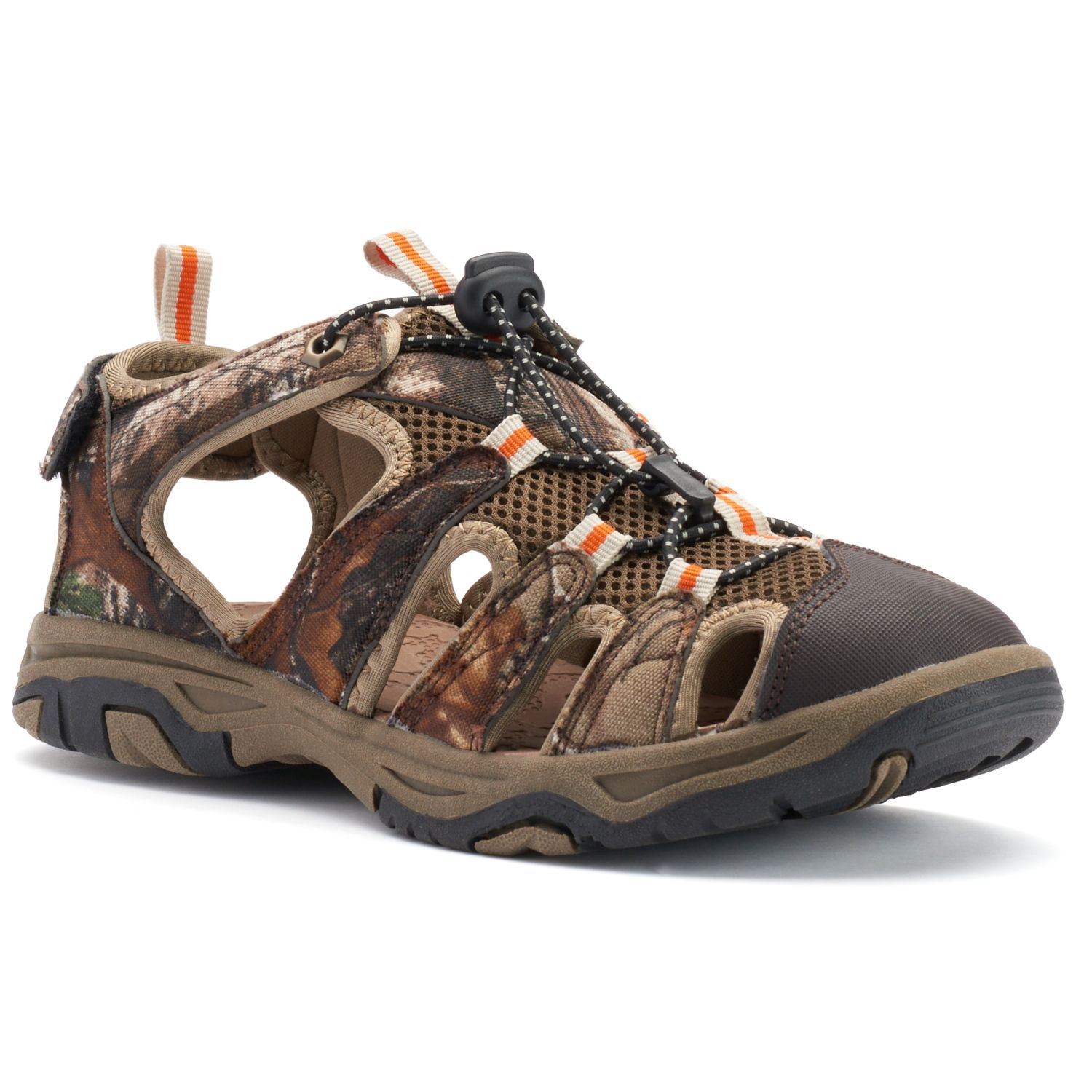 camouflage sandals