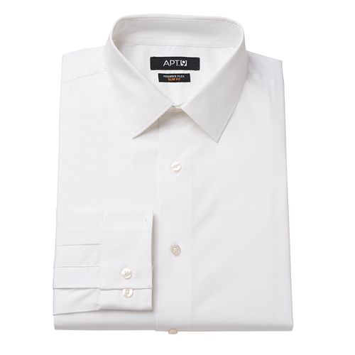 Men's Apt. 9® Slim-Fit Premier Flex Collar Stretch Dress Shirt