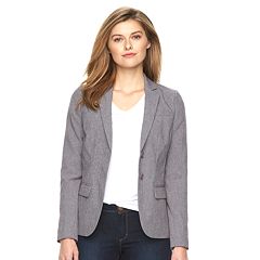 Womens Grey Blazers & Suit Jackets - Tops, Clothing | Kohl's