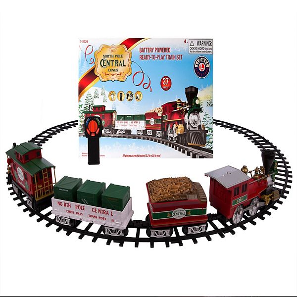 North pole cheap central train set