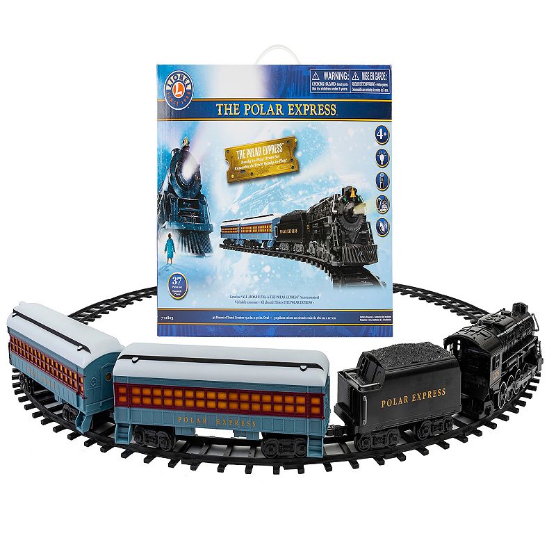 The Polar Express 2016 Ready-to-Play Train Set by Lionel Trains, Multicolor