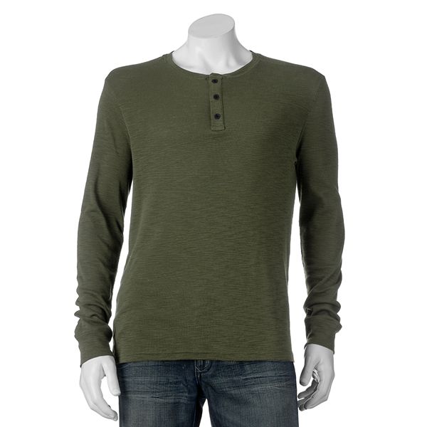 Men's Apt. 9® ModernFit Slubbed Henley