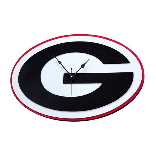 Georgia Bulldogs 3D Foam Wall Clock