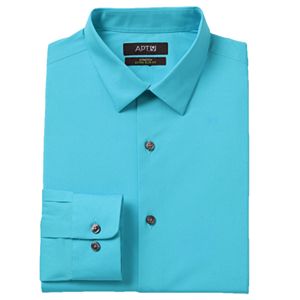 Men's Apt. 9庐 Modern-Fit Stretch Spread-Collar Dress Shirt