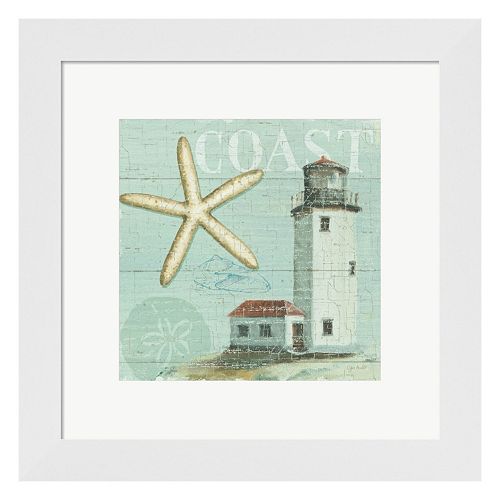 Metaverse Art Beach House II Framed Wall Art