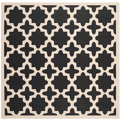 Safavieh Courtyard Fret Indoor Outdoor Rug