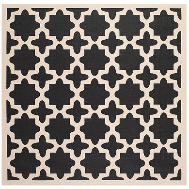 Safavieh Courtyard Fret Indoor Outdoor Rug