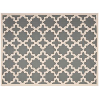 Safavieh Courtyard Fret Indoor Outdoor Rug